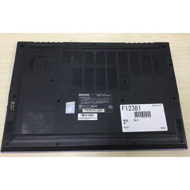 DAIV 【中古・訳あり】mouse マウスコンピューター 4N Core i7-1165G7