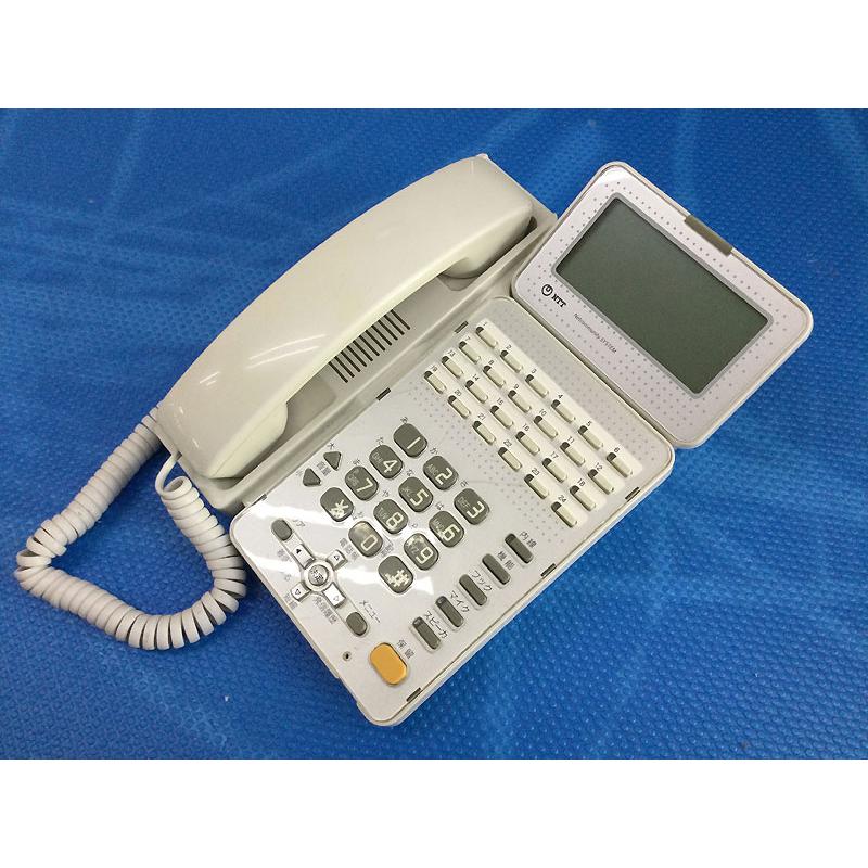 中古】GX-(24)BTEL-(2)(K) NTT αGX 24ボタン標準バス電話機 [オフィス  