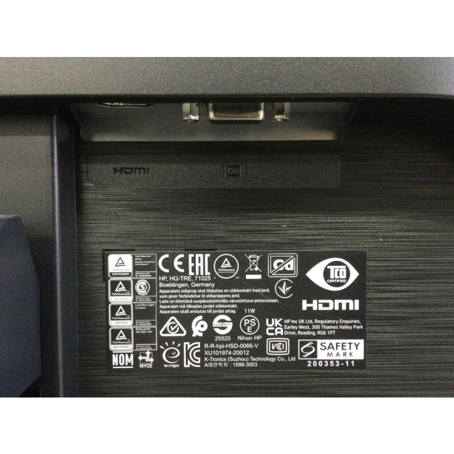 日本HP 23.8インチワイド3辺マイクロエッジフルHDモニター 非光沢