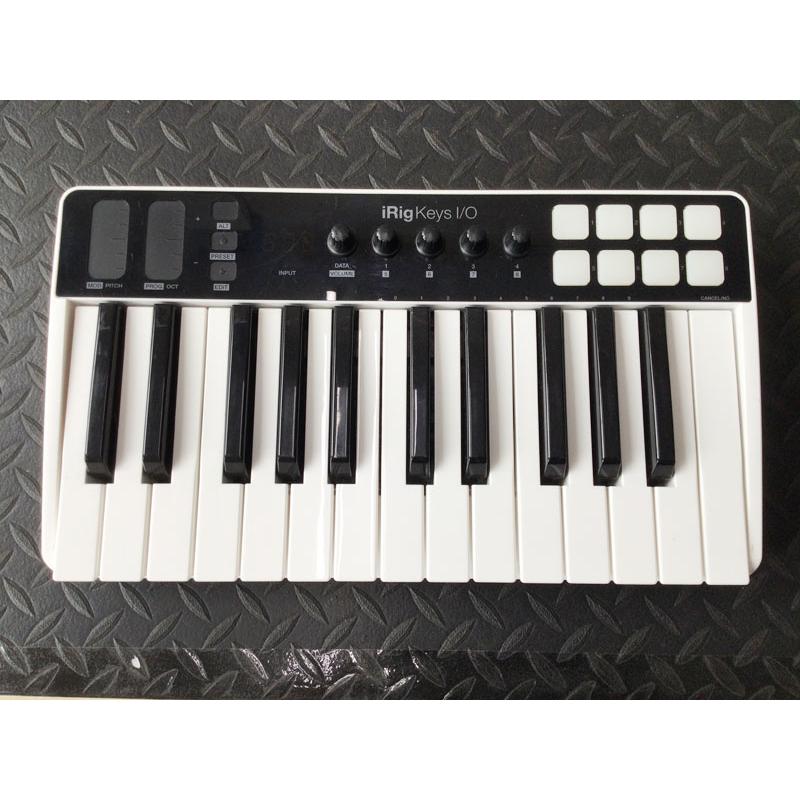 iRig Keys I/O 25鍵 MIDI オーディオインターフェース 正規品 IK Multimedia Ik Multimedia iRig Keys I/O 25 オーディオ