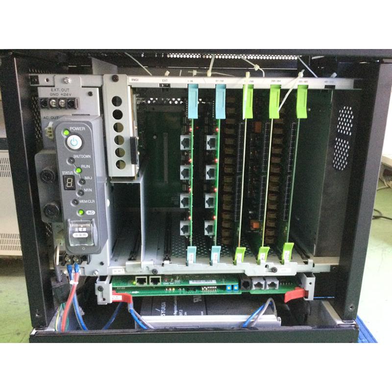 岩崎通信機(IWATSU/岩通) IX-CME-N主装置+IX-24KTDXE(WHT)電話機11台セット 中古ビジネスフォン★保証付・本州送料無料★ (管理番号2147）_3