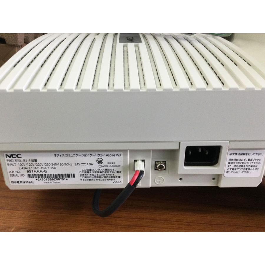 NEC NEC AspireWX IP8D-3KSU-B1主装置 ユニット付き 中古ビジネス