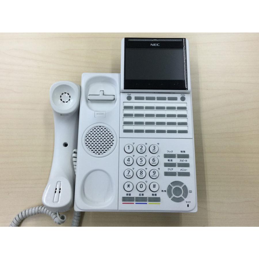 NEC NEC DT900 Series ITK-24CG-2D(WH)TEL 24ボタンIP電話機(白