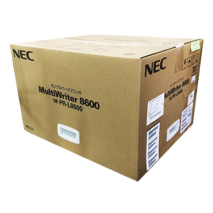 新品 A3モノクロプリンタ NEC MultiWriter 8600 （PRL8600）【トナーカートリッジ1個＋ドラムカートリッジ1個付き