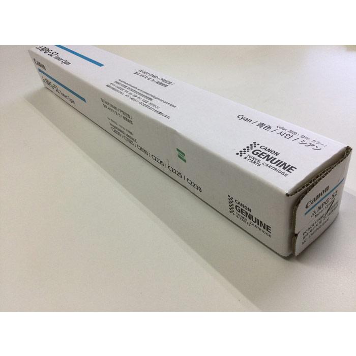 imageRUNNER Canon(キヤノン) NPG-52トナー C（シアン） 新品 iR