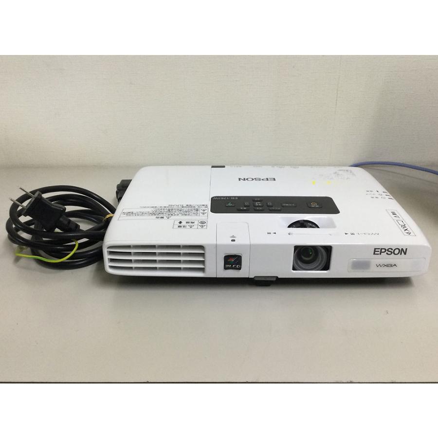 エプソン プロジェクターEB1761W エプソン（EPSON） EB-1761W プロジェクター ランプ点灯時間276H/0H