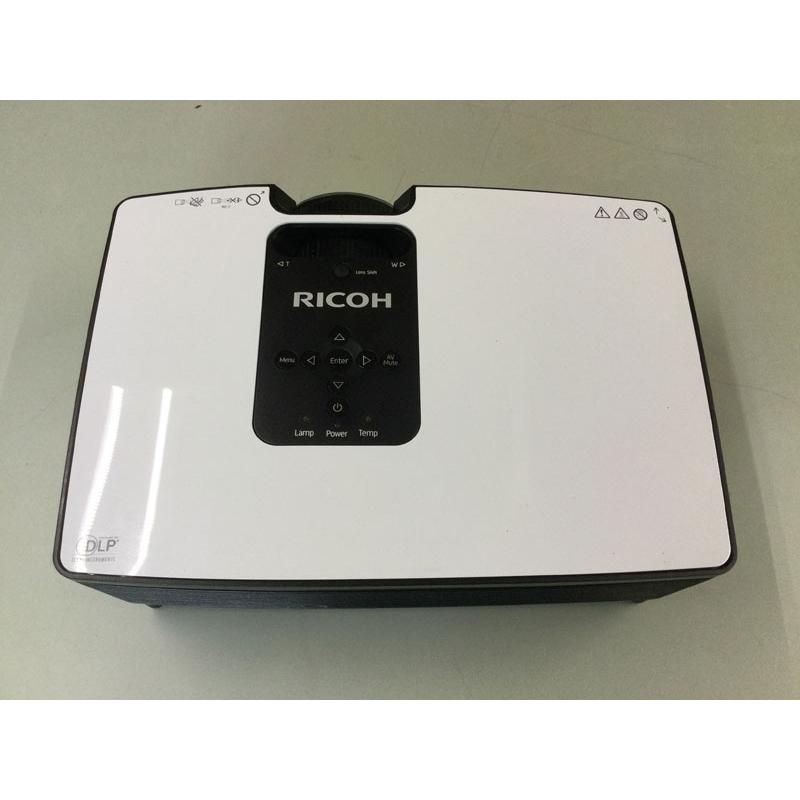 RICOH 4,100lm DLP方式 プロジェクタ☆リモコン付き☆WX5461 RICOH(リコー) PJ WX5461 中古プロジェクター【電源はいらない難
