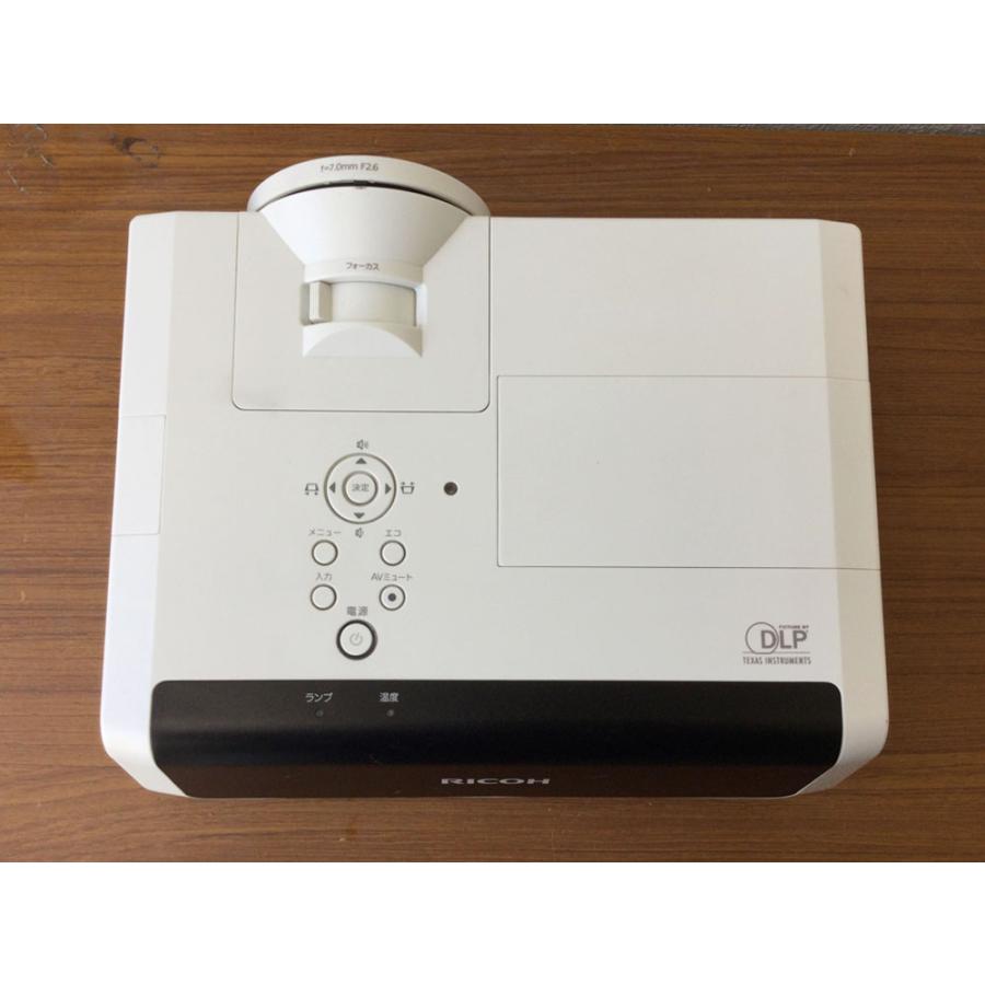 RICOH（リコー） PJ WX4240N プロジェクター ランプ時間3527h(寿命交換表示有) 3，000lm★保証付き・本州送料無料★F12226_6