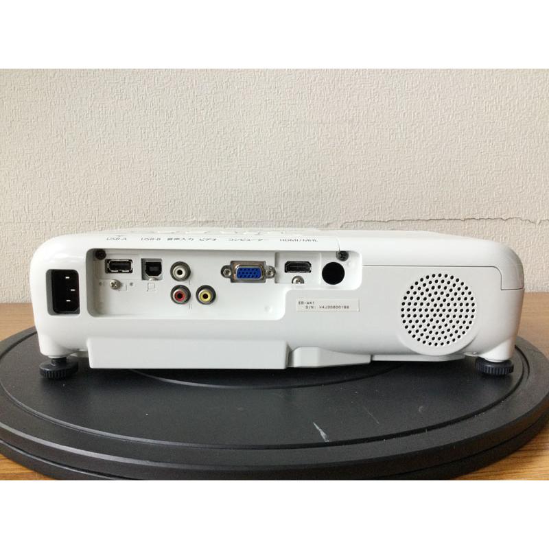 エプソン（EPSON） EB-W41 プロジェクター ランプ点灯時間131H/0H
