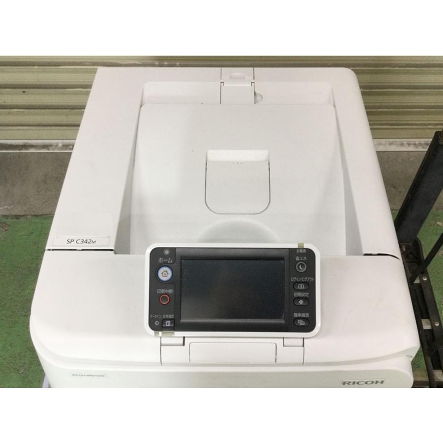 美品　RICOH　SP　C342　カラーレーザープリンター　トナー付き　業務用 リコー（RICOH） A4対応リコーカラーレーザープリンター RICOH SP