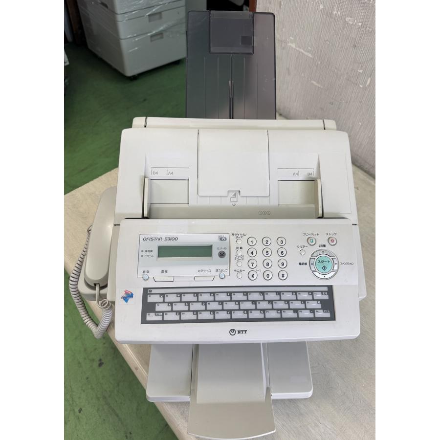 NTT NTT OFISTAR S3100 リユース中古A4普通紙FAX ☆保証付・本州送料