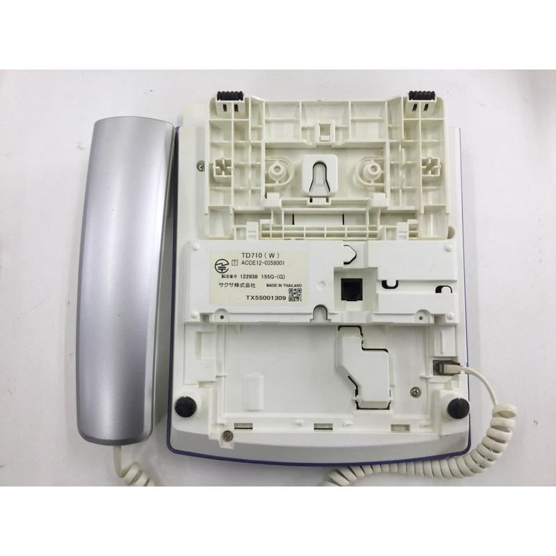 saxa（サクサ） TD710(W) 18ボタン標準電話機(白) リユース中古