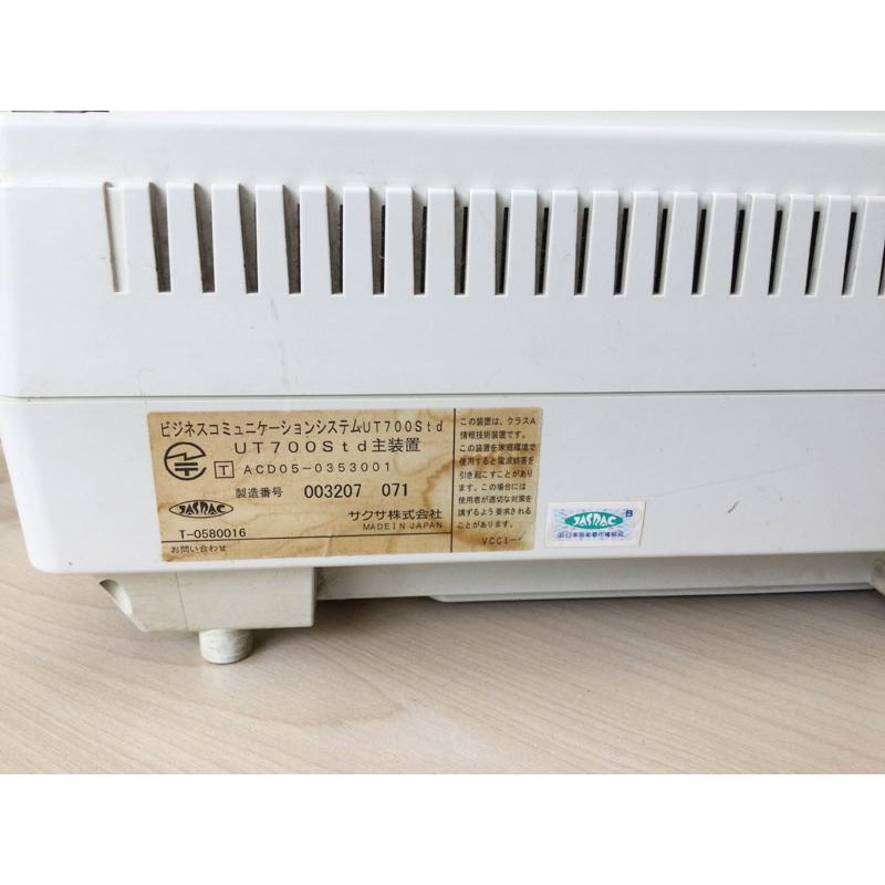 saxa（サクサ）UT700Std ビジネスフォン主装置 中古リユース 据え置き