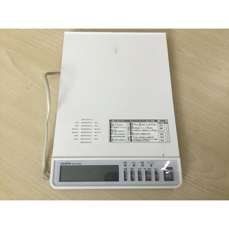 TAKACOM(タカコム) 通話録音装置 VR-D179 中古リユース☆本州送料無料