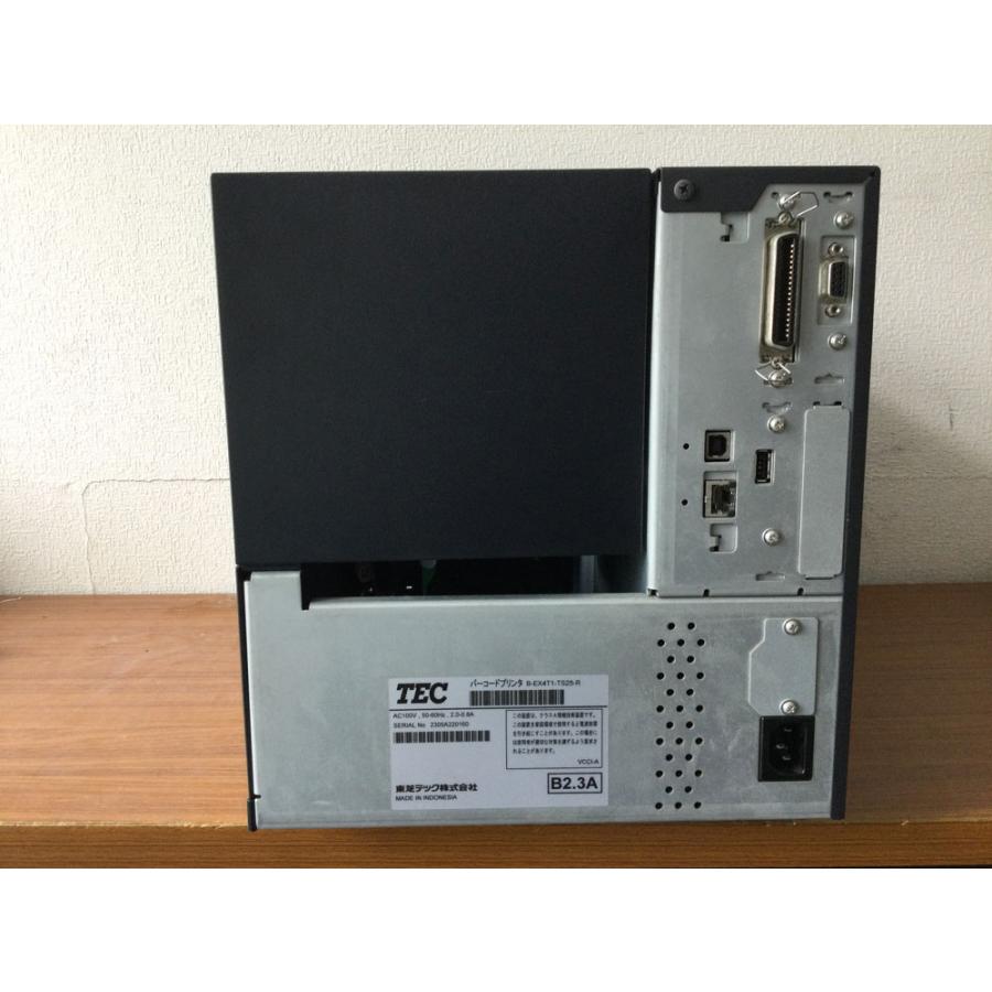 TEC(東芝テック) ラベルプリンタ B-EX4T1-TS25-R 感熱/熱転写方式兼用