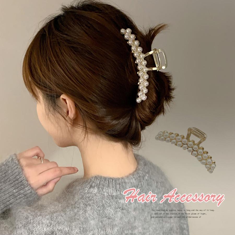 パールバンスクリップ 大人可愛い 新作ヘアクリップ ゴールド 簡単髪留め ゴージャス ヘアアクセサリー おしゃれ 髪飾り 大人上品 韓国風 雑貨 代 30代 Rego402s Jpmall Official 通販 Yahoo ショッピング