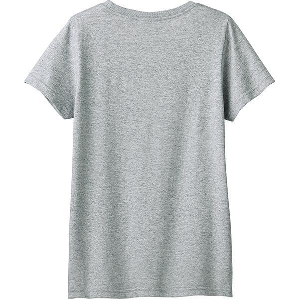 【グレー】テキスタイルパッチヘビーウェイトTシャツ ヘビーウェイトTシャツ |
