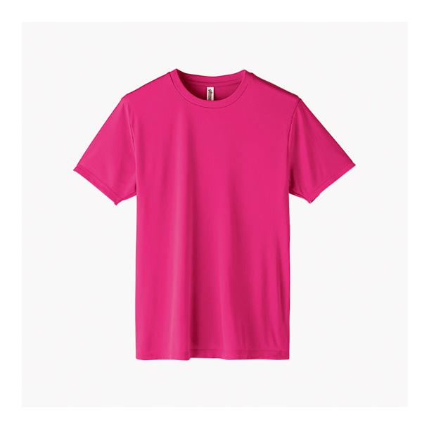 トムス 3.5オンス AIT インターロックドライTシャツ ホットピンク 150