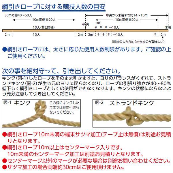 トーエイライト 綱引きロープ36 (メーカー直送) B-2001 ＜2024NP＞｜jpn-sports｜02