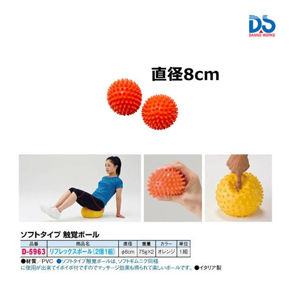 ダンノ リフレックスボール8 ソフトタイプ2コ1クミ(A-10) D-5963