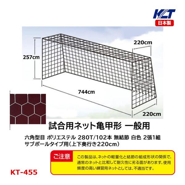 豪華 寺西喜 試合用亀甲形サッカーゴールネット 280t 102本 白色 2張1組 無結節 サブポールタイプ用 Kt 455 21con 限定価格セール Lonestarmechanicalhvac Com