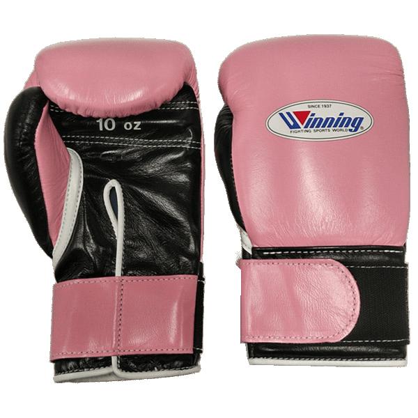 Winning ボクシンググローブ MS-300B 10 oz ブラック Winning（ウイニング） 10オンス MS-300B-PNKBLK2 ボクシンググローブ