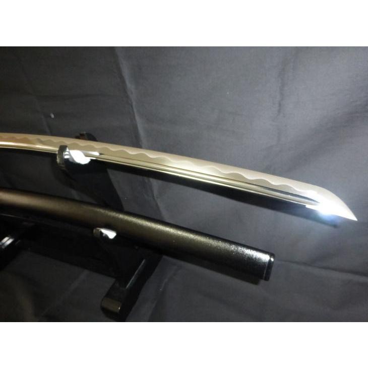 江戸時代拵 五三の桐縁象嵌 虎目貫 宮本武蔵拵 赤銅地叩鍔 時代拵