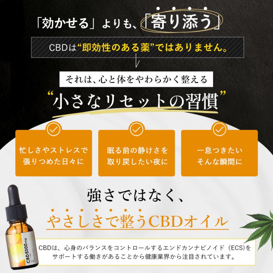 HEMP LEAD（ヘンプリード） CBDオイル 高濃度 5000mg 上級者専用 超高