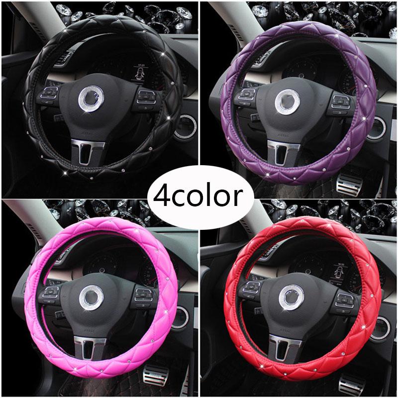 ハンドルカバー ステアリングカバーs M Lサイズ 4colors 車 おしゃれ グリップ 軽自動車 カーグッズ カー用品 38cm 21zt4 Jpsakura Store 通販 Yahoo ショッピング