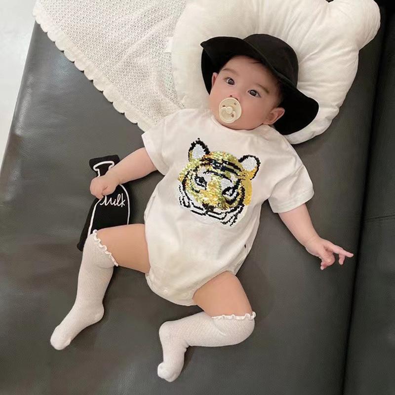 親子お揃い服 トラ模様 親子ペア Tシャツ 子供服 動物 トラ パンダ  