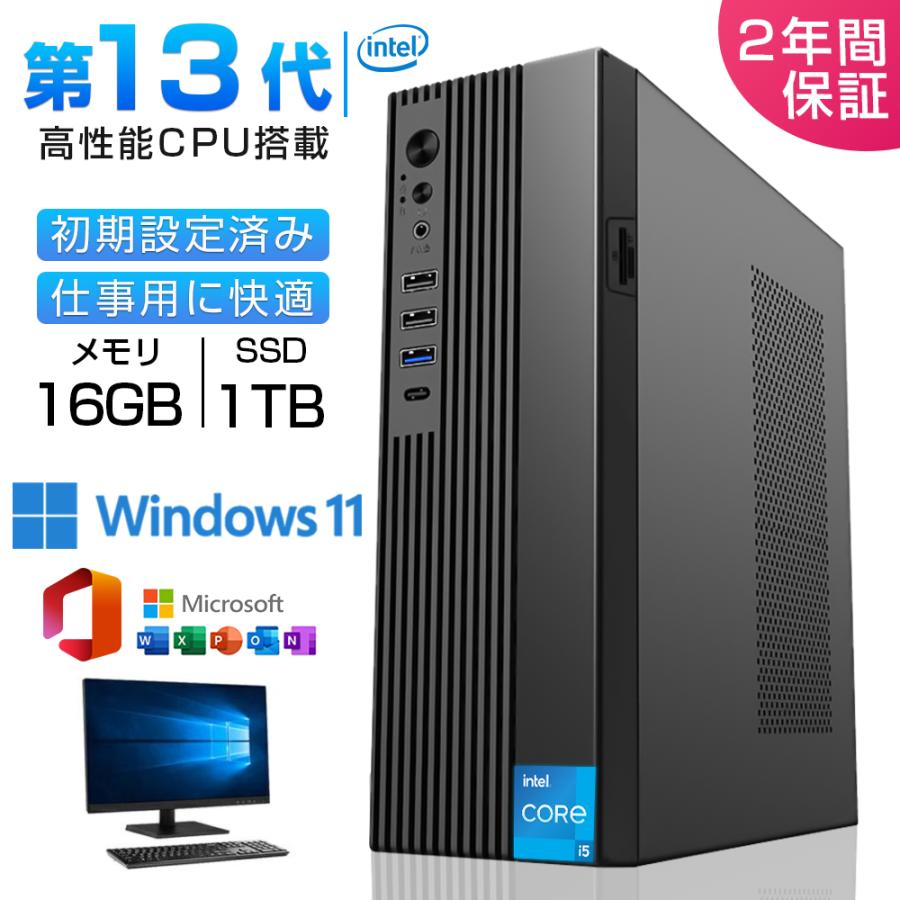 ミニPC 新品 Windows11 ミニパソコン mini pc office付き 4K 初期設定