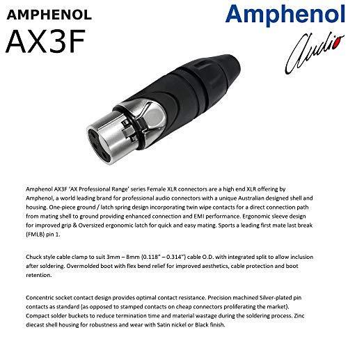 3単位???10足???Gotham gac-4?/ 1?(ブラック)???Starクアッド、デュアルシールドBalancedオスtoメスマイク |  | 06