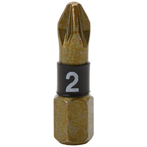 Weraバイねじり挿入ビットエクストラハードPozidrivヒントPZ2 X 25ミリ（10パック） （並行輸入品） （並行輸入品） | 