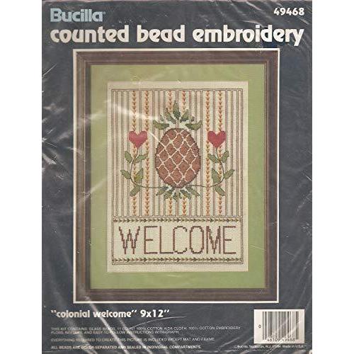 コロニアルウェルカムカウントビーズ刺? | 