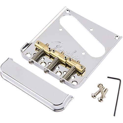 Fender パーツ 3-Saddle American Pro TelecasterR Bridge Assembly (Chrome) | 