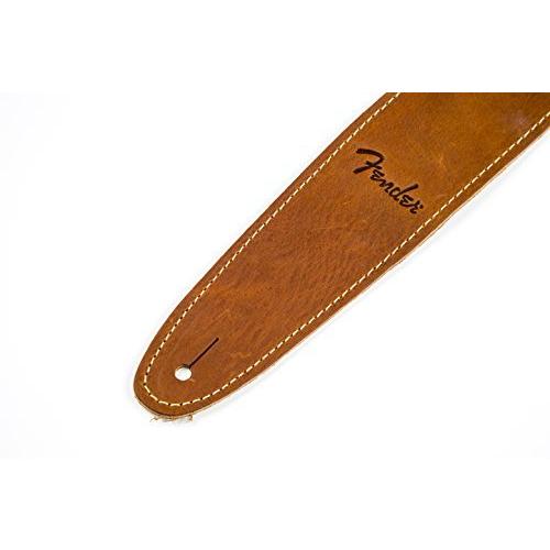 Fender フェンダー ストラップ BALL GLOVE LEATHER STRAP  BRN |  | 03