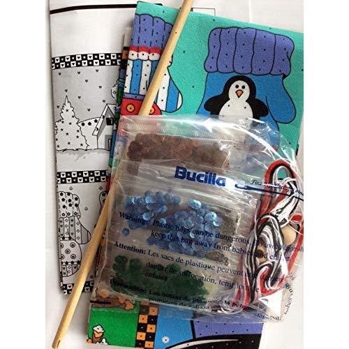 Bucilla-冬の楽しみ-宝石で飾られた壁掛けキット84684 |  | 01