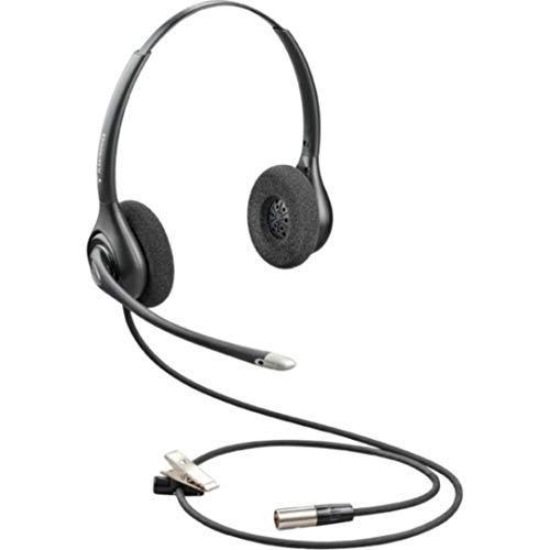 Plantronics SupraPlus HW261N-DC デュアルチャンネルヘッドセット ブラック | 