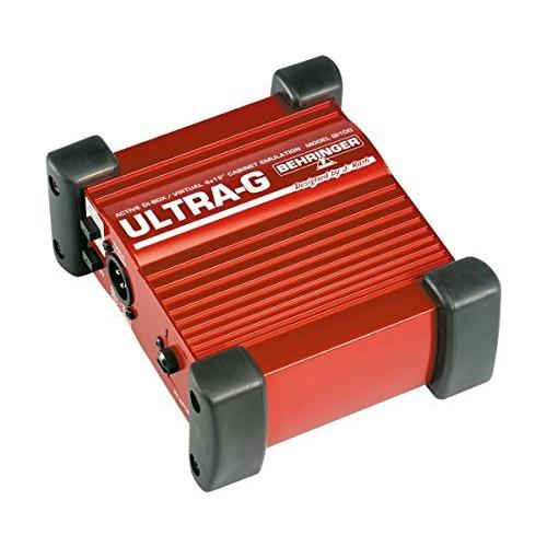 Behringer DI ダイレクトボックス アクティブタイプ ギター用キャビネットシミュレーター ファンタム電源駆動 OT1トランス搭載 GI | 
