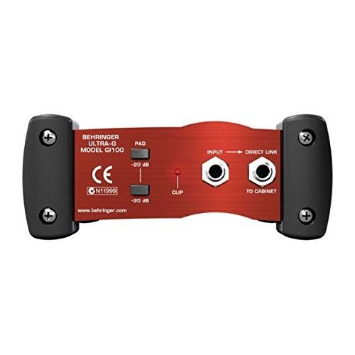 Behringer DI ダイレクトボックス アクティブタイプ ギター用キャビネットシミュレーター ファンタム電源駆動 OT1トランス搭載 GI |  | 01