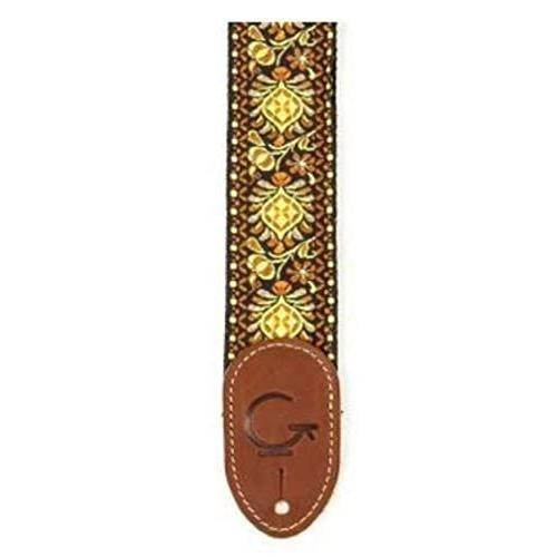 GRETSCH G Brand Strap Yellow/Orange Brown Ends ストラップ グレッチ | 