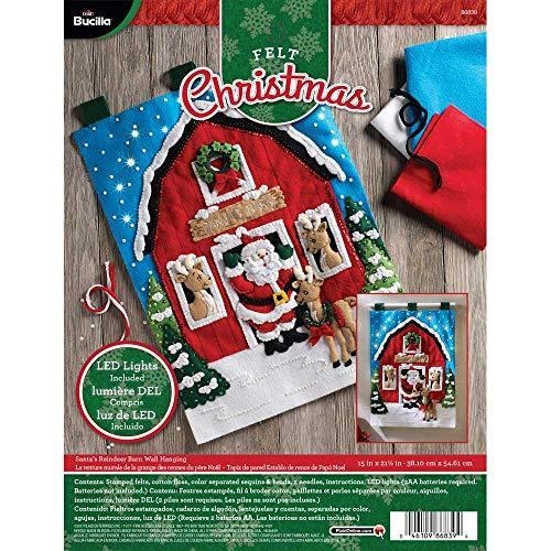 Bucilla Felt Wall Hanging Applique Kit 38cm x 50cm | 