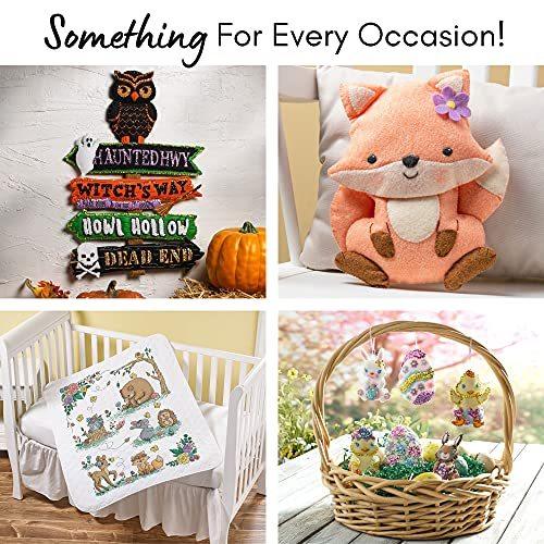 Bucilla 18インチ クリスマスストッキング フェルトアップリケキット 86899E Pawfect Gift |  | 04