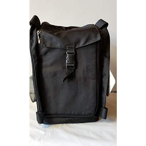 Zuca Sport Insert Bag Only- Stealth Black (With Black Embroidery Zuca Logo