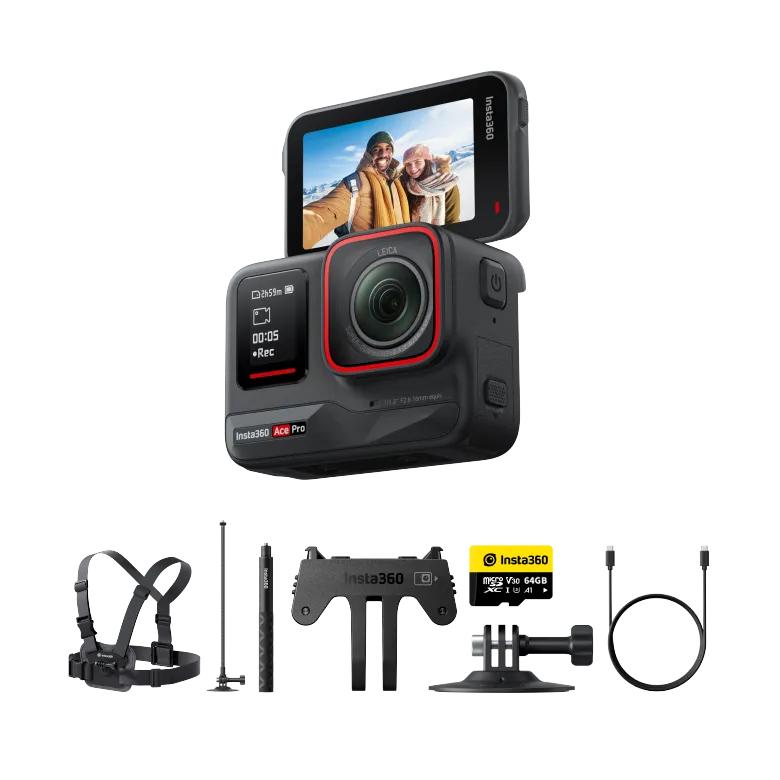 Insta360 Ace Pro ウィンターキット アクションカメラ 防水 AIノイズ 