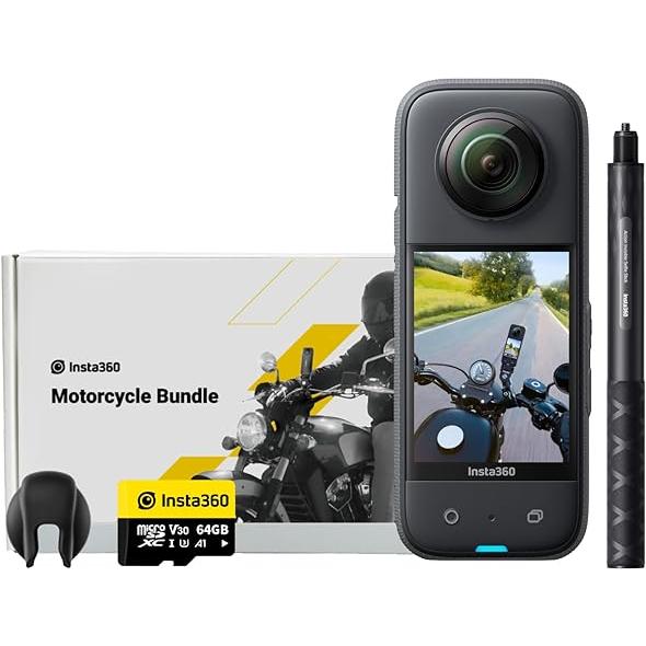 Insta360 X3 バイク撮影セット / 360度 アクションカメラ インスタ360