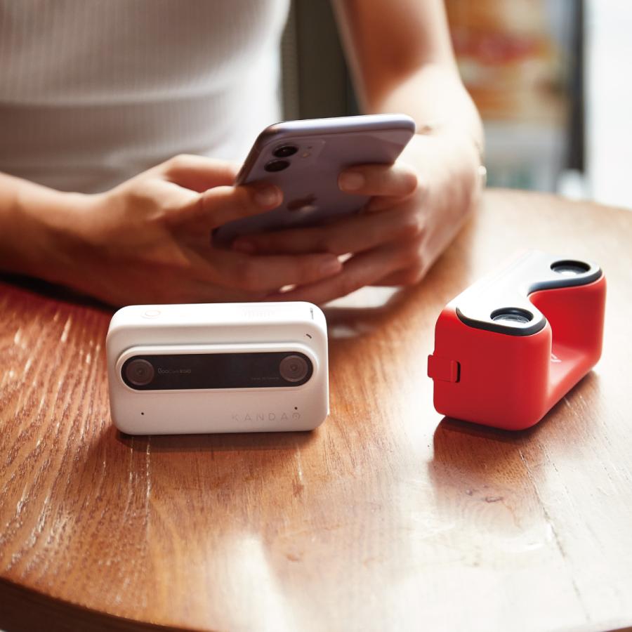 QooCam EGO 3Dカメラ 3D映像 撮影 視聴 共有 立体視 カメラ : JPStars 