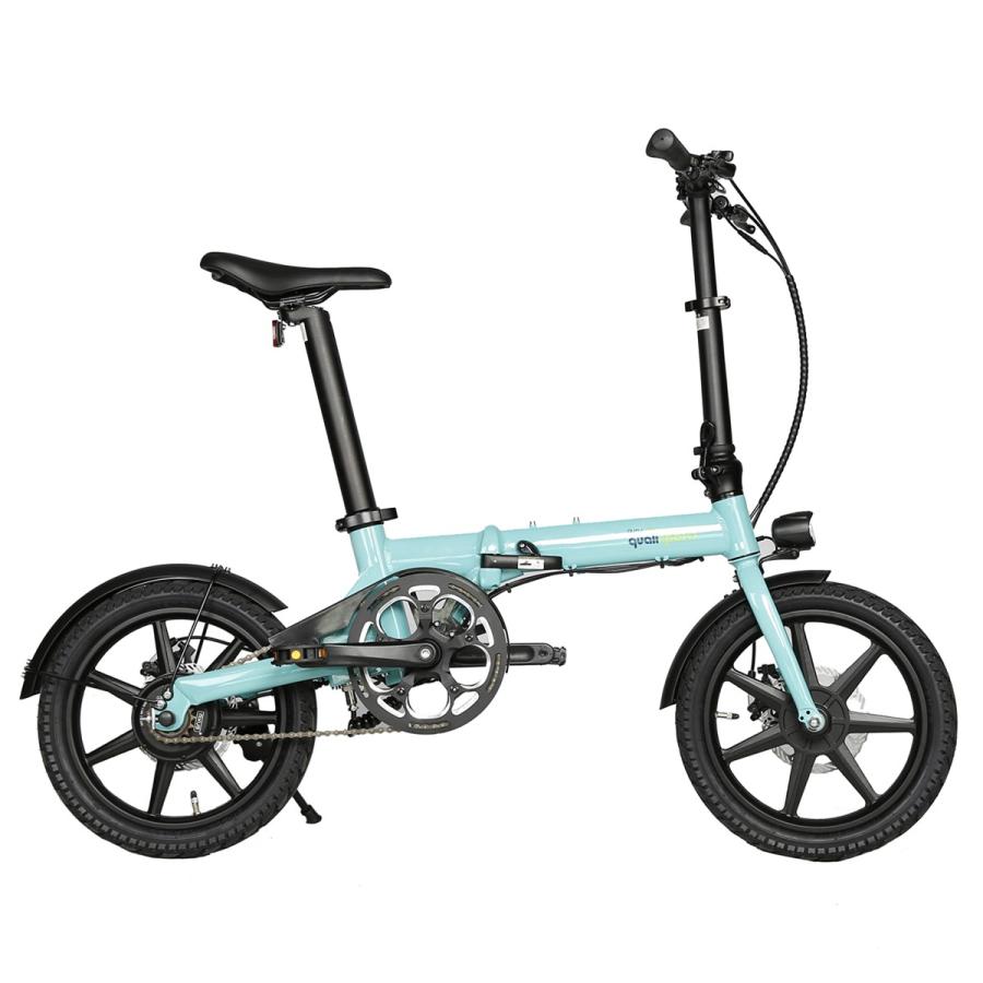 Qualisports Q1 折り畳み電動アシスト自転車