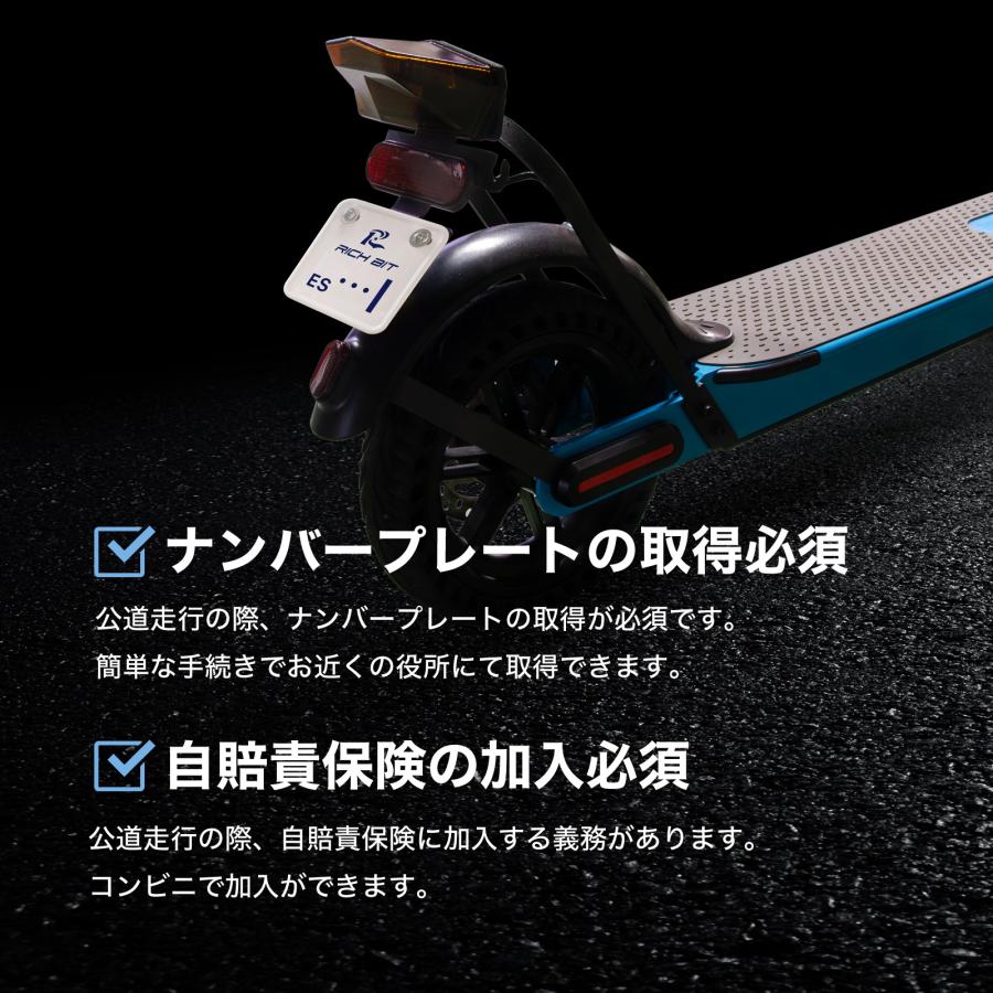 RICH BIT 電動キックボード 特定小型原動機付自転車 RICHBIT ES1 RICH BIT 電動キックボード 特定小型原動機付自転車 RICHBIT ES1