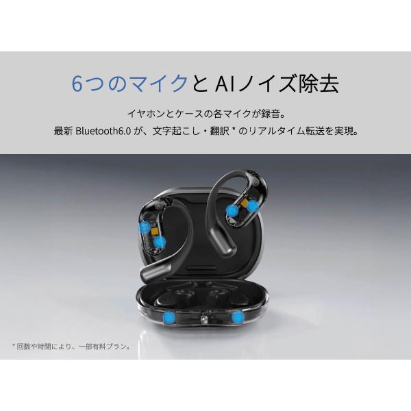 Zenchord1 notta ChatGPT搭載 AIイヤホン 通話録音 WEB会議 通話 対話